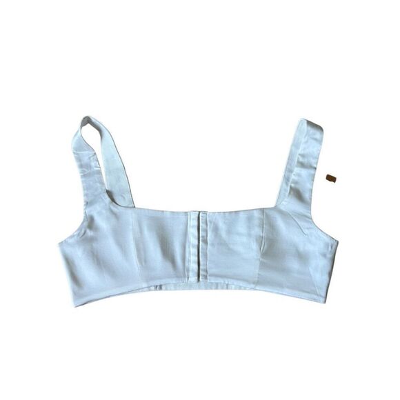 NEW SKIMS BRIDAL SILK LINGERIE CORSET size L SQUARE NECK TOP MARBLE - Picture 4 of 12